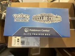 Pokemon TCG: Stellar Crown Pokemon Center Elite Trainer Box, New And Sealed - Image 3