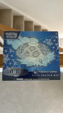 Pokemon TCG: Stellar Crown Pokemon Center Elite Trainer Box, New And Sealed - Image 1