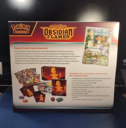 Pokemon Obsidian Flames Elite Trainer Box Scarlet Violet New Factory Sealed - Image 3