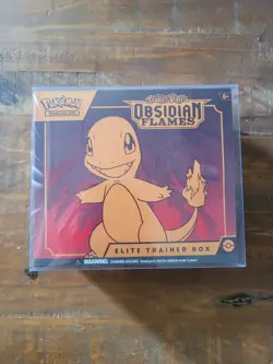 Pokemon Scarlet & Violet Obsidian Flames Elite Trainer Box ETB Sealed - Image 1