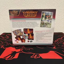 Pokemon TCG Scarlet & Violet Obsidian Flames Elite Trainer Box - Image 2