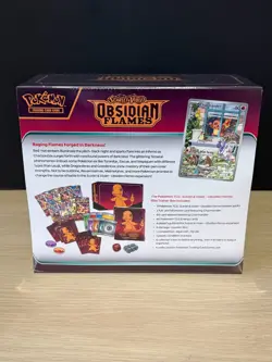 POKEMON SCARLET & VIOLET OBSIDIAN FLAMES FACTORY SEALED ELITE TRAINER BOX ETB - Image 2
