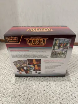 Pokemon Scarlet & Violet Obsidian Flames Pokemon Center Elite Trainer Box ETB PC - Image 4
