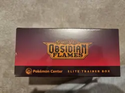 Pokemon Center Elite Trainer Box | OBSIDIAN FLAMES - Scarlet and Violet NEW - Image 2