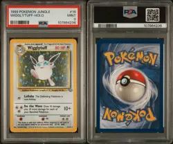 PSA 9 MINT Wigglytuff Jungle Holo 1999 WOTC Pokemon 16/64 - Image 3