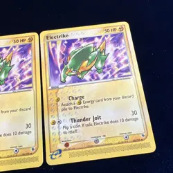 Electrike 30/109 Ex Ruby & Sapphire Pokemon Card E Series Uncommon Non-Holo 2 - Image 2