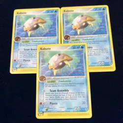 Kabuto 39/100 Ex Sandstorm Pokemon Card E Series Uncommon Non-Holo 3 - Image 1