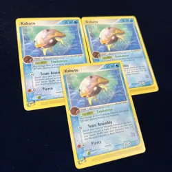 Kabuto 39/100 Ex Sandstorm Pokemon Card E Series Uncommon Non-Holo 3 - Image 2