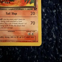Pokemon TCG Dark Charmeleon 32/82 Team Rocket Regular Uncommon Card 2000 - Image 5