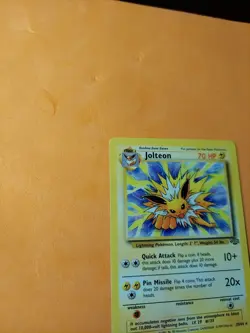 Jolteon 20/64 Jungle Unlimited 1999 Pokemon Vintage Non holo LP Lightly Played - Image 2