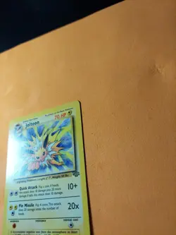 Jolteon 20/64 Jungle Unlimited 1999 Pokemon Vintage Non holo LP Lightly Played - Image 3