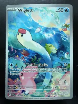 Pokemon Wiglett 206/198 SV01: Scarlet & Violet Base Set Holo (NM) - Image 1