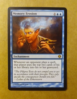 MTG Memory Erosion - #50/249 from Shards of Alara Set - NM - Image 4