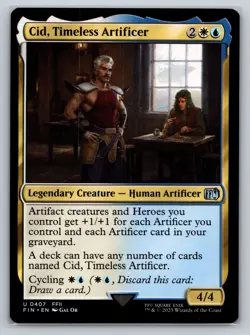 Cid, Timeless Artificer (0407) Final Fantasy Regular - Image 1