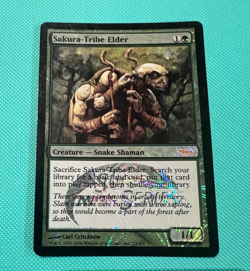Foil - Sakura-Tribe Elder - JSS - Junior Super Series -MTG - Magic the Gathering - Image 1