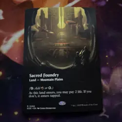 Sacred Foundry (Borderless) Edge of Eternities Regular - Image 1