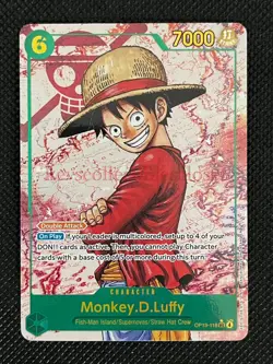 Monkey.D.Luffy (118) (Parallel) OP13-118 Carrying On His Will Foil NM SHIPS FAST - Image 1