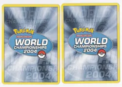 Pokemon TCG: Mudkip - 59/109 - 2004 World Championships - 2 Card Lot NM - Image 2