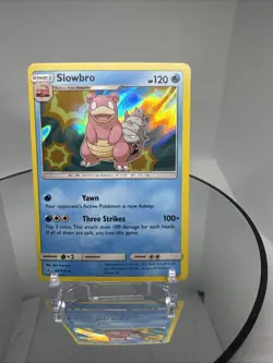 Slowbro 43/214 Holo Rare Pokemon Card | Unbroken Bonds | NM - Image 1