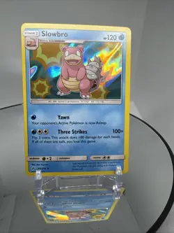 Slowbro 43/214 Holo Rare Pokemon Card | Unbroken Bonds | NM - Image 3
