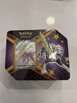 Pokemon TCG BOLTUND V Shining Fates Tin Box FACTORY SEALED - Image 1