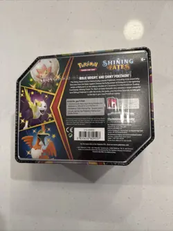 Pokemon TCG BOLTUND V Shining Fates Tin Box FACTORY SEALED - Image 2