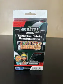 Pokemon ex Battle Deck VICTINI EX /To Play Deck. OPEN BOX. - Image 3