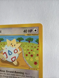 Togepi 114/147 Aquapolis NM/LP Regular Vintage Pokemon - Image 5