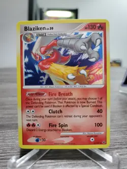 Blaziken - 3/127 - Holo Rare Platinum Base DP Set - Pokemon NM - Image 1