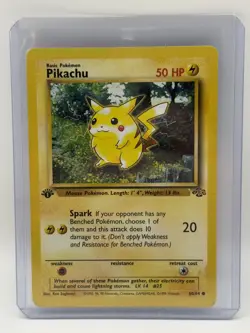 Pokemon TCG Pikachu Jungle 60/64 1st Edition - Image 1