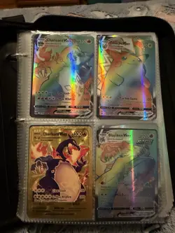 Pokemon Mixed with TCG VMAX Card Lot Charizard Pikachu Blaziken Binder 2020 - Image 2