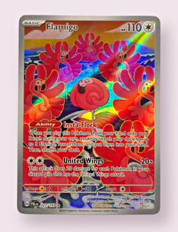 Pokemon Flamigo 227/193 | Sv02: Paldea Evolved Illustration Rare Holo NM - Image 1