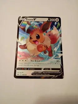 Pokemon Eevee V 108/159 Crown Zenith Ultra Rare Full Art NM - Image 1