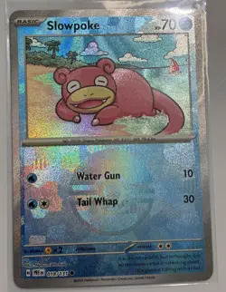 Pokemon TCG Slowpoke Master Ball Pattern 018/131 Sv: Prismatic Evolutions - Image 1