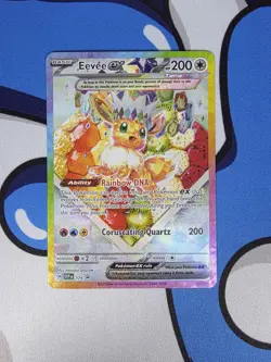 Evee Ex 174 Promo Prismatic Evolutions Pokemon Tcg Near Mint - Image 3