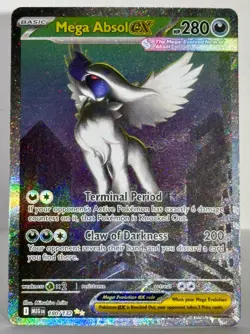 Pokemon TCG Mega Absol Ex 180/132 Special Illustration Rare Mega Evolution NM - Image 2