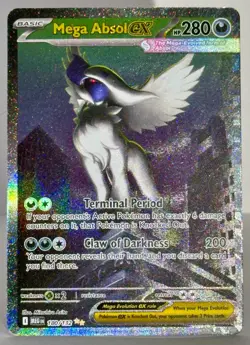 Pokemon TCG Mega Absol Ex 180/132 Special Illustration Rare Mega Evolution NM - Image 4