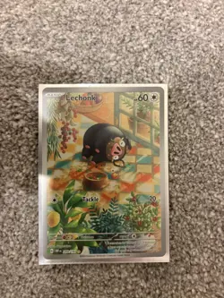 Lechonk 209/197 Obsidian Flames Illustration Rare Pokemon Card 2023 NM - Image 1