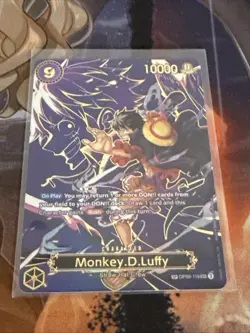 Monkey D Luffy SP OP09-119 [SP OP13] Carrying on His Will One Piece English NM - Image 3