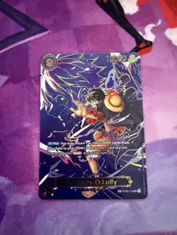 Monkey D Luffy SP OP09-119 [SP OP13] Carrying on His Will One Piece English NM - Image 1