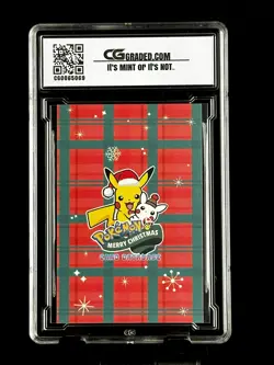 2024 Pokemon CG 10 Pristine TEDDIURSA Christmas Data TCG XMAS Holiday CGC PSA - Image 2