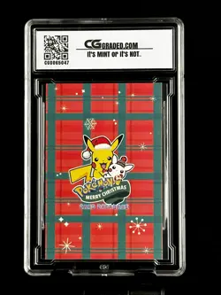 2024 Pokemon CG 10 Pristine LAPRAS Christmas Data TCG XMAS Holiday CGC PSA - Image 2