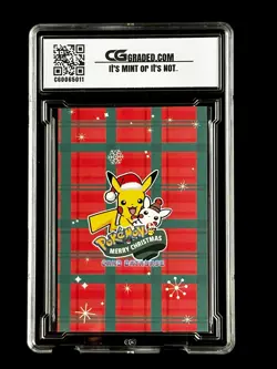 2024 Pokemon CG 10 Pristine SANDSHREW Christmas Data TCG XMAS Holiday CGC PSA 2 - Image 2
