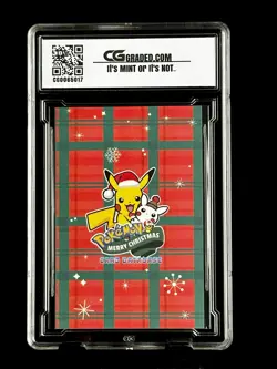 2024 Pokemon CG 10 Pristine Psyduck Christmas Data TCG XMAS Holiday CGC PSA - Image 2