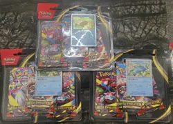 🔥Pokemon TCG - Mega Evolution 3 Pack Blister x 3 - Sealed - Psyduck Brand new🔥 - Image 1