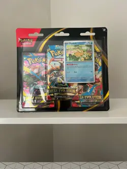Pokemon TCG - Mega Evolution 3 Pack Blister - Sealed - Psyduck - Image 1