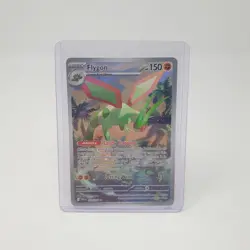 Flygon 101/094 Phantasmal Flames Illustration Rare Full Art Holo Pokemon Card - Image 3