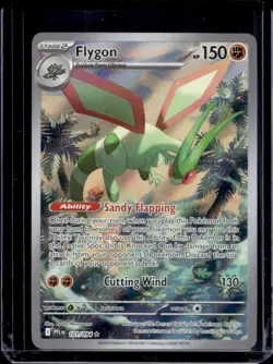2025 Pokemon Phantasmal Flames Flygon Illustration Rare #101/094 - Image 1