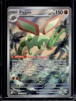 2025 Pokemon Phantasmal Flames Flygon Illustration Rare #101/094 - Image 1