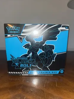 Scarlet Violet Pokemon TCG Black Bolt Elite Trainer Box ETB BRAND NEW SEALED - Image 1